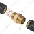 Shakti Technology M22 Male Brass Connector for Extension of Washer Hose Pipe (DP-24)(Pack-1 pc)